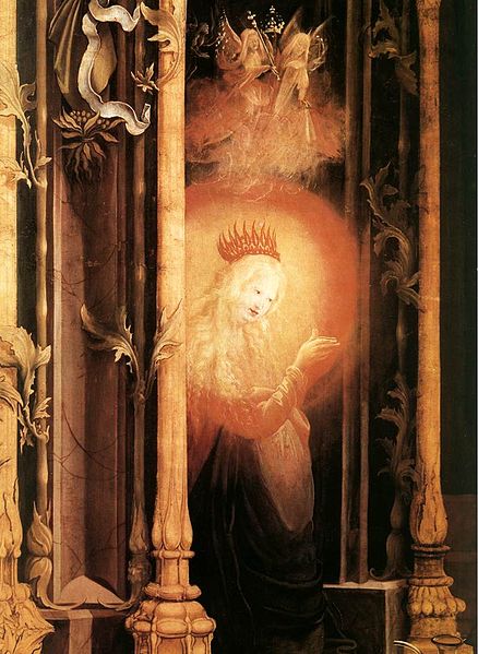 Matthias Grunewald Concert of Angels and Nativity